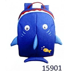 BP15901-Shark Nylon Backpack